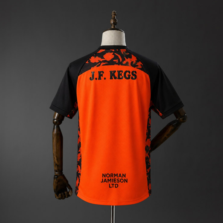 Dundee United 2026/27 Hemmatröja Herr Orange Svart Fotbollströja