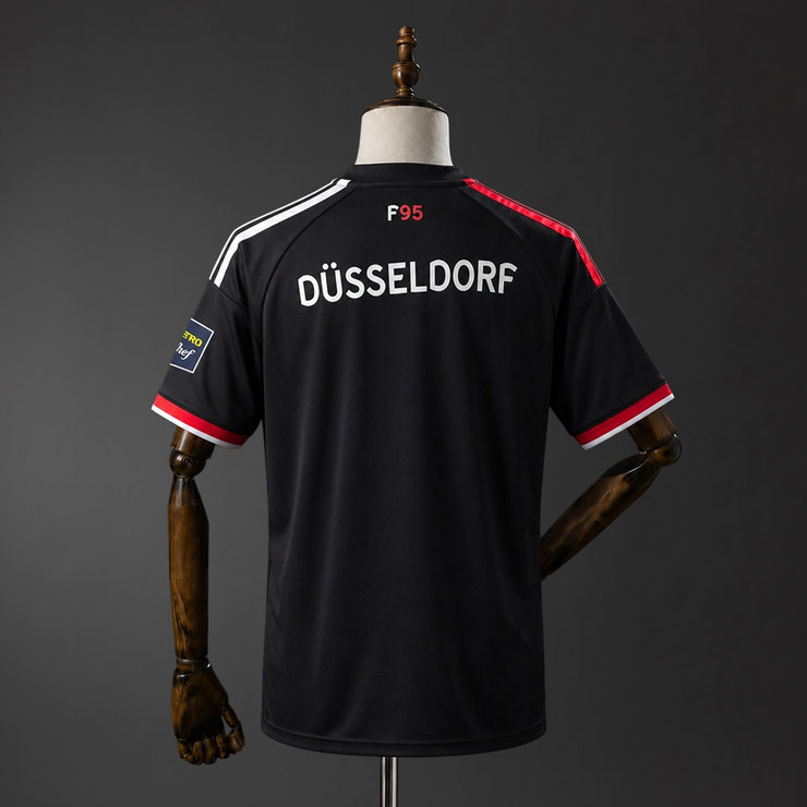 Düsseldorf 2026/27 Tredjetröja Herr Svart Fotbollströja