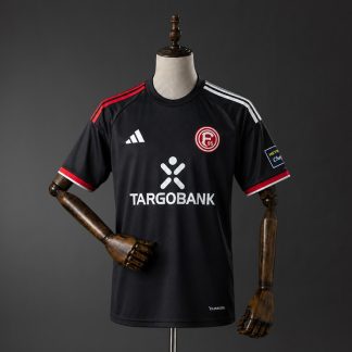 Düsseldorf 2026/27 Tredjetröja Herr Svart Fotbollströja