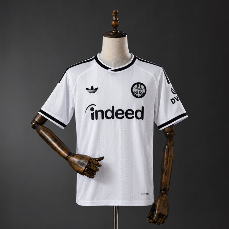 Eintracht Frankfurt 2026/27 Bortatröja Herr Vit Fotbollströja