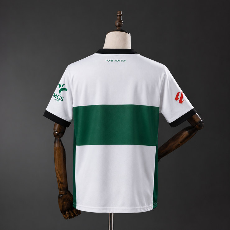 Elche CF 2026/27 Hemmatröja Herr Vit Grön Fotbollströja