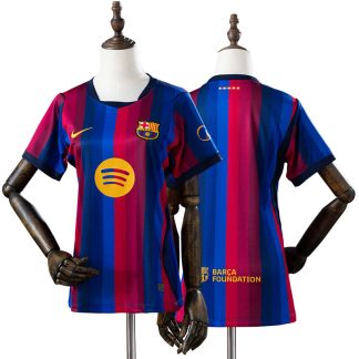 FC Barcelona 2026/27 Hemmatröja Dam Blå och Röd Fotbollströja