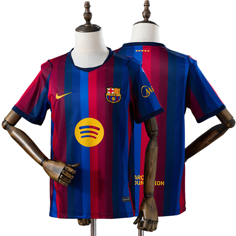 FC Barcelona 2026/27 Hemmatröja Herr Blå och Röd Fotbollströja