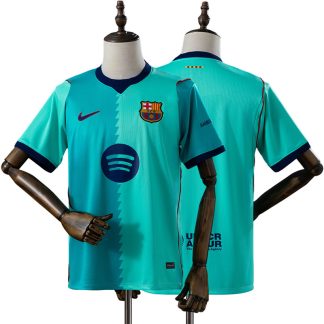 FC Barcelona 2026/27 Tredjetröja Herr Grön och Blå Fotbollströja