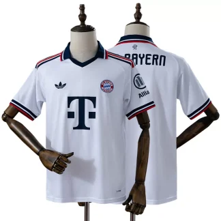 FC Bayern München 2026/27 Bortatröja Herr Vit Fotbollströja