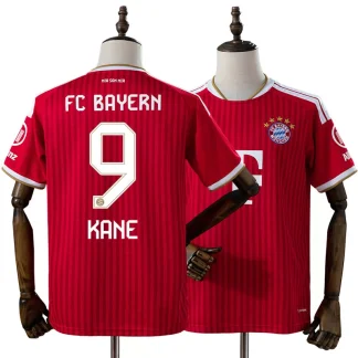 FC Bayern München 2026/27 Harry Kane 9 Hemmatröja Herr Röd Fotbollströja