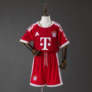 FC Bayern München 2026/27 Hemmaställ Barn med Shorts