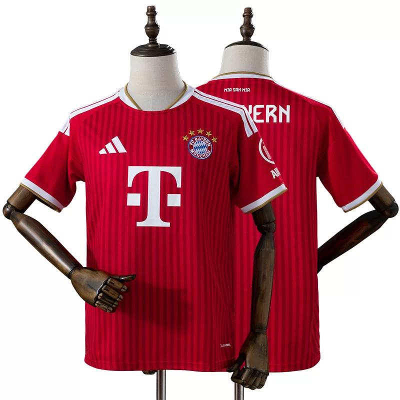FC Bayern München 2026/27 Hemmatröja Herr Kortärmad Röd Fotbollströja