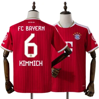 FC Bayern München 2026/27 Joshua Kimmich 6 Hemmatröja Herr Röd Fotbollströja