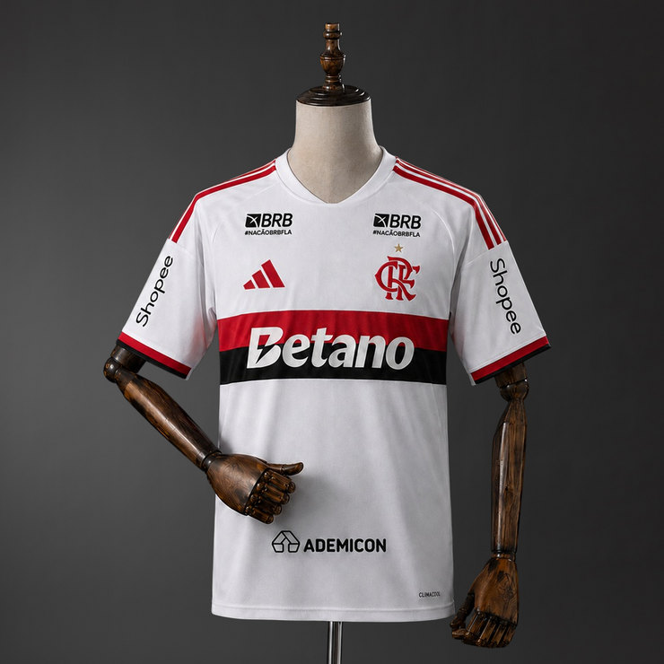 Flamengo 2026/27 Bortatröja Herr Alla sponsorer Fotbollströja