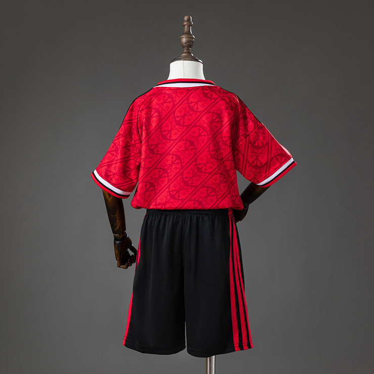 Flamengo 2026/27 Tredjeställ Barn Röd med Shorts