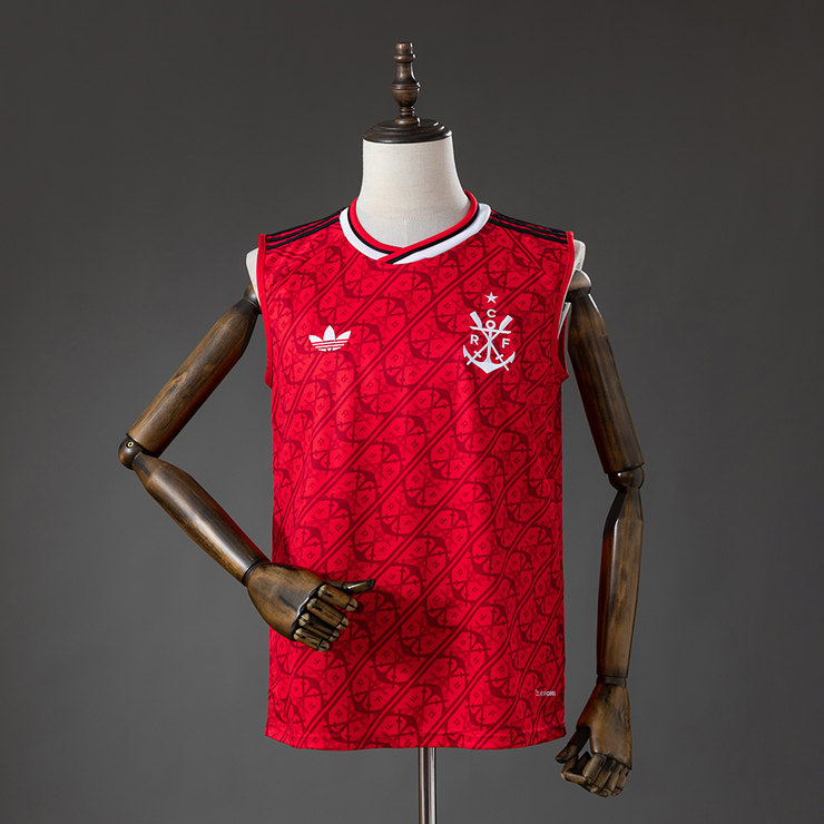 Flamengo 2026/27 Tredjeväst Herr Röd Fotbollströja