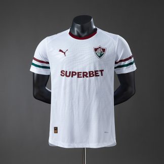 Fluminense 2026/27 Bortatröja Herr Spelarversion Vit Fotbollströja