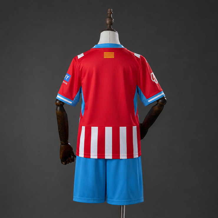 Girona 2026/27 Hemmatröja Barn Fotbollsställ med Shorts