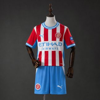 Girona 2026/27 Hemmatröja Barn Fotbollsställ med Shorts