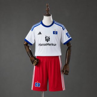 Hamburger SV 2026/27 Hemmatröja Barn Fotbollsställ med Shorts