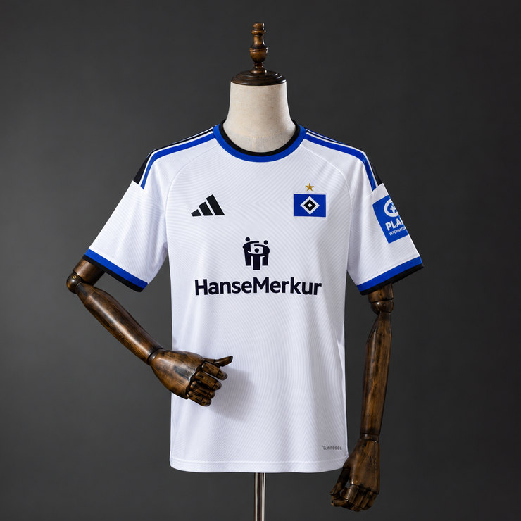 Hamburger SV 2026/27 Hemmatröja Herr Vit Fotbollströja