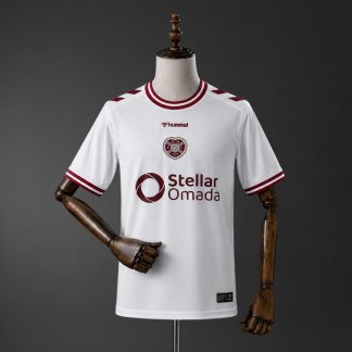 Hearts 2026/27 Bortatröja Herr Vit Fotbollströja