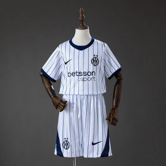 Inter Milan 2026/27 Bortaställ Barn Fotbollströja med Shorts