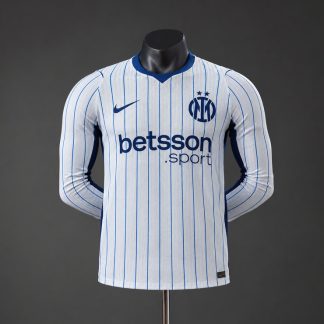 Inter Milan 2026/27 Bortatröja Långärmad Fotbollströja Herr
