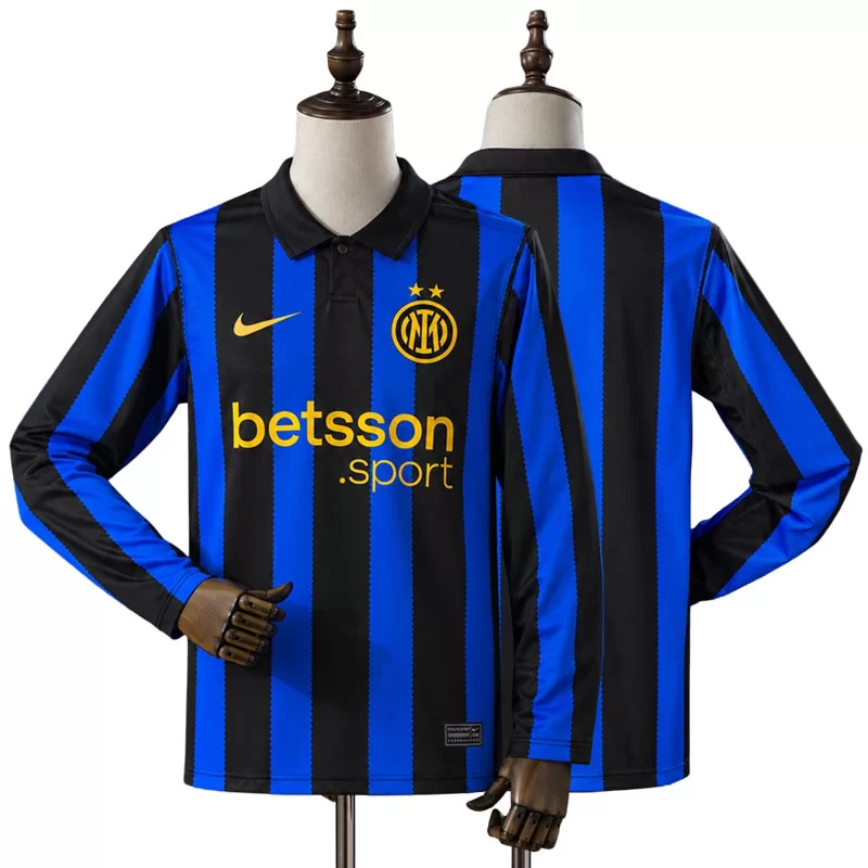 Inter Milan 2026/27 Hemmatröja Herr Långärmad Fotbollströja