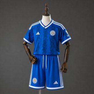 Leicester City 2026/27 Hemmatröja Barn Fotbollsställ med Shorts