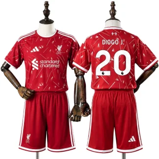 Liverpool 2026/27 Diogo Jota 20 Hemmaställ Barn Fotbollströja med Shorts