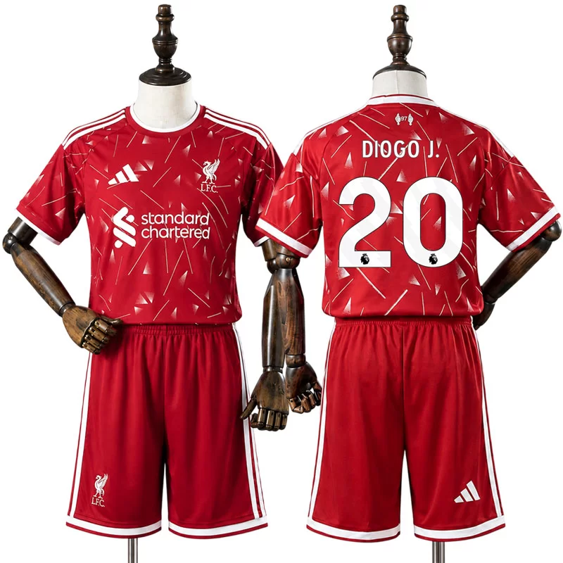 Liverpool 2026/27 Diogo Jota 20 Hemmaställ Barn Fotbollströja med Shorts