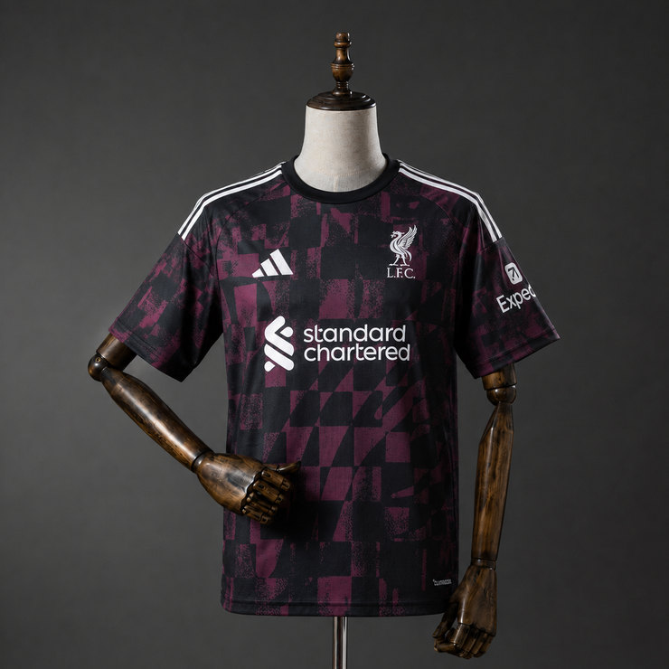 Liverpool 2026/27 Tredjetröja Kortärmad Fotbollströja Herr
