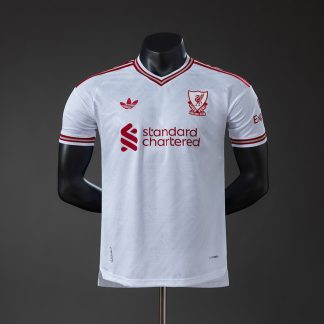 Liverpool 2026/27 Vit Bortatröja Herr Spelarversion Fotbollströja