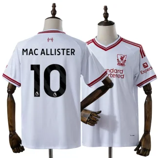 Liverpool Bortatröja 2026/27 Alexis Mac Allister 10 Herr Kortärmad Fotbollströja