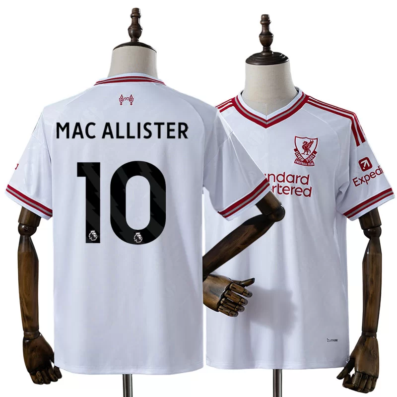 Liverpool Bortatröja 2026/27 Alexis Mac Allister 10 Herr Kortärmad Fotbollströja