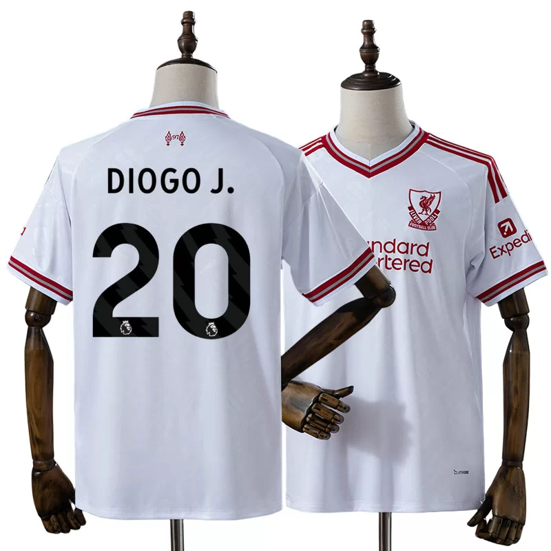 Liverpool Bortatröja 2026/27 Diogo Jota 20 Herr Kortärmad Fotbollströja