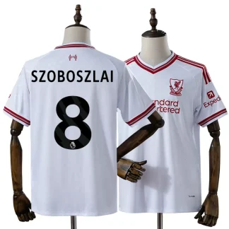 Liverpool Bortatröja 2026/27 Dominik Szoboszlai 8 Herr Kortärmad Fotbollströja