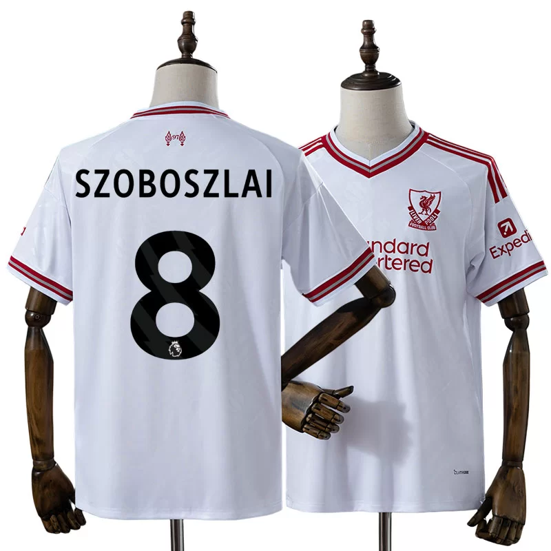 Liverpool Bortatröja 2026/27 Dominik Szoboszlai 8 Herr Kortärmad Fotbollströja