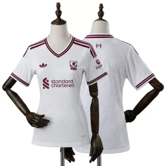 Liverpool FC Bortatröja 2026/27 Dam Fotbollströja Kortärmad