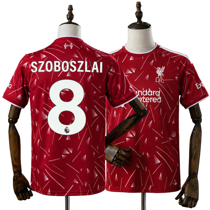 Liverpool Hemmatröja 2026/27 Dominik Szoboszlai 8 Herr Kortärmad Fotbollströja