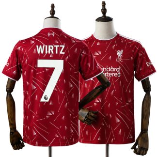 Liverpool Hemmatröja 2026/27 Florian Wirtz 7 Herr Kortärmad Fotbollströja