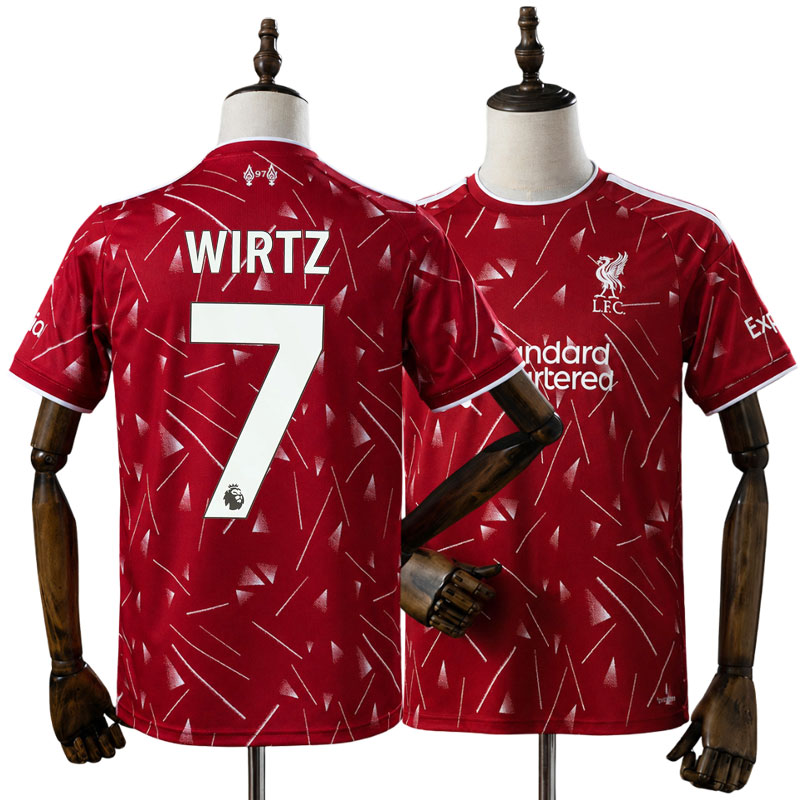 Liverpool Hemmatröja 2026/27 Florian Wirtz 7 Herr Kortärmad Fotbollströja