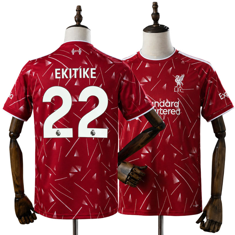 Liverpool Hemmatröja 2026/27 Hugo Ekitiké 22 Herr Kortärmad Fotbollströja
