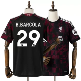 Liverpool Tredjetröja 2026/27 Bradley Barcola 29 Herr Kortärmad Fotbollströja