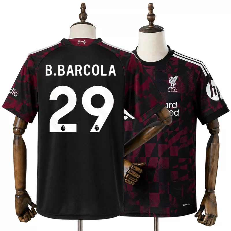 Liverpool Tredjetröja 2026/27 Bradley Barcola 29 Herr Kortärmad Fotbollströja