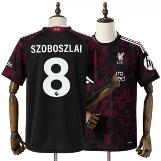 Liverpool Tredjetröja 2026/27 Dominik Szoboszlai 8 Herr Kortärmad Fotbollströja