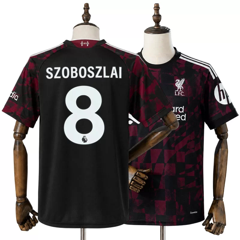 Liverpool Tredjetröja 2026/27 Dominik Szoboszlai 8 Herr Kortärmad Fotbollströja