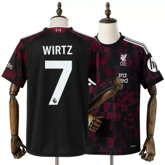 Liverpool Tredjetröja 2026/27 Florian Wirtz 7 Herr Kortärmad Fotbollströja