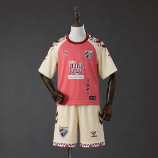 Málaga 2026/27 Bortatröja Barn Fotbollsställ med Shorts