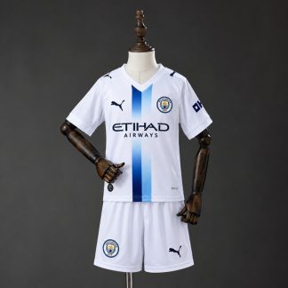 Manchester City 2026/27 Tredjeställ Barn Vit med Shorts