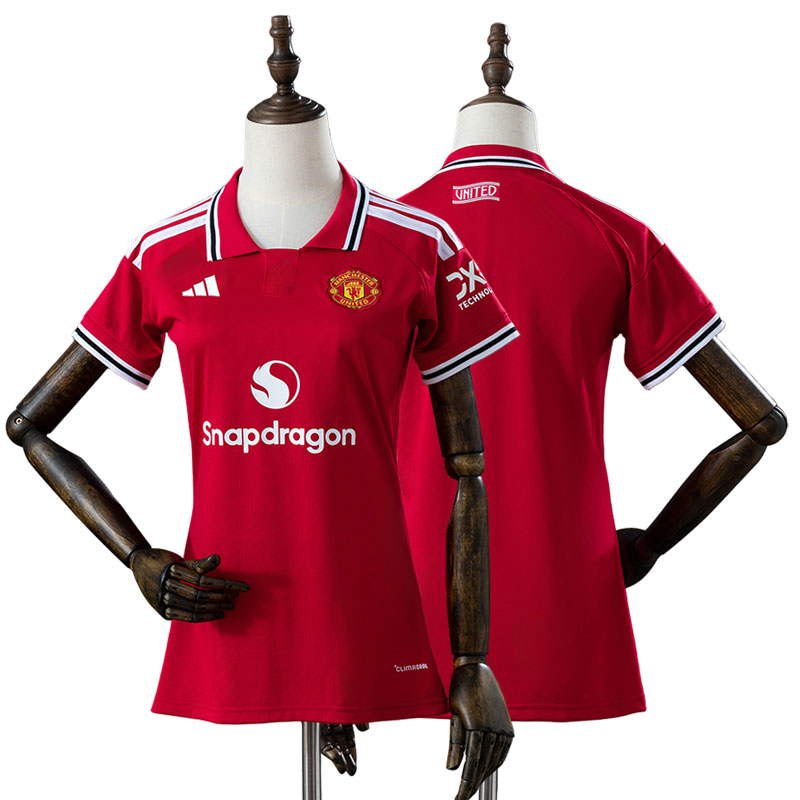 Manchester United 2026/27 Hemmatröja Dam Kortärmad Röd Fotbollströja