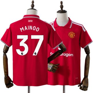 Manchester United 2026/27 Hemmatröja Kobbie Mainoo 37 Herr Röd Fotbollströja