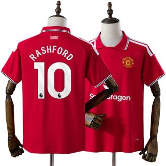 Manchester United 2026/27 Hemmatröja Rashford 10 Herr Röd Fotbollströja